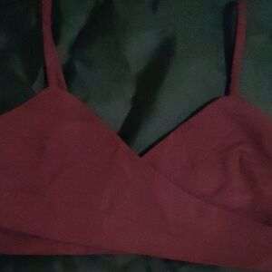 Sunday Best Burgundy Top